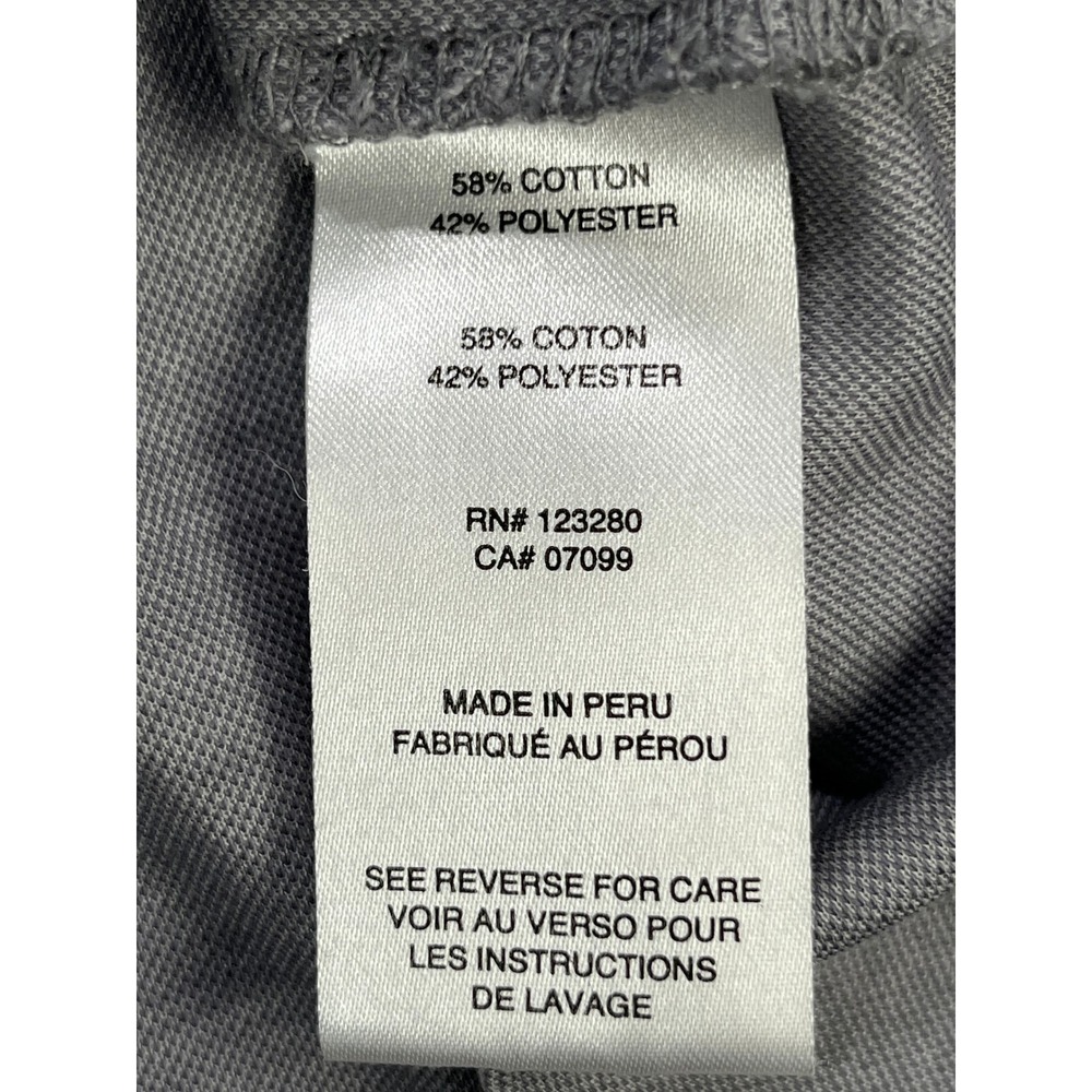 Travis Mathew Xxl Gray Golf Polo Football Heritage Foundation Shirt View 6
